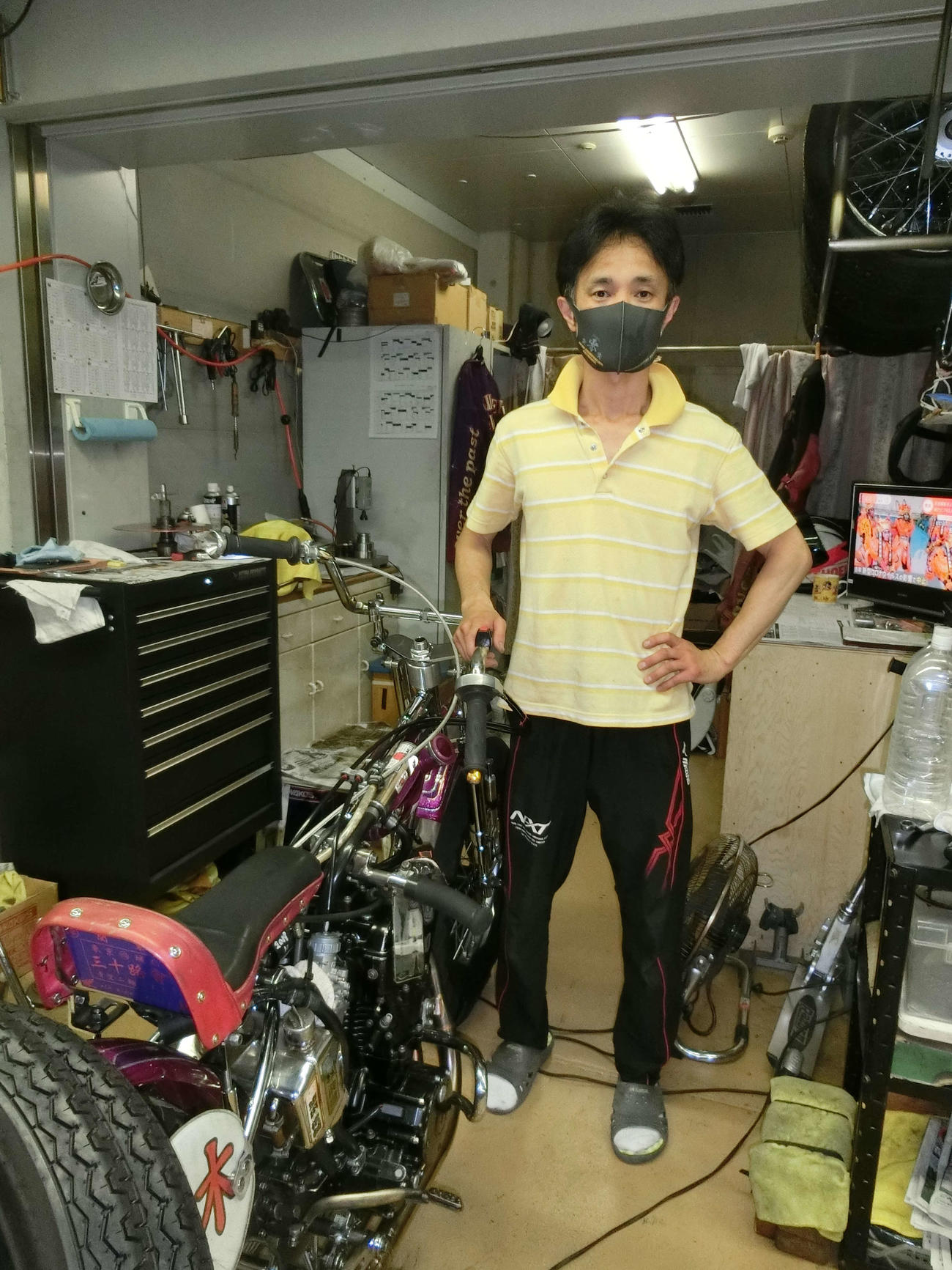 地元の鈴木清が初日2Rを圧勝して好発進した（撮影・海老原実）