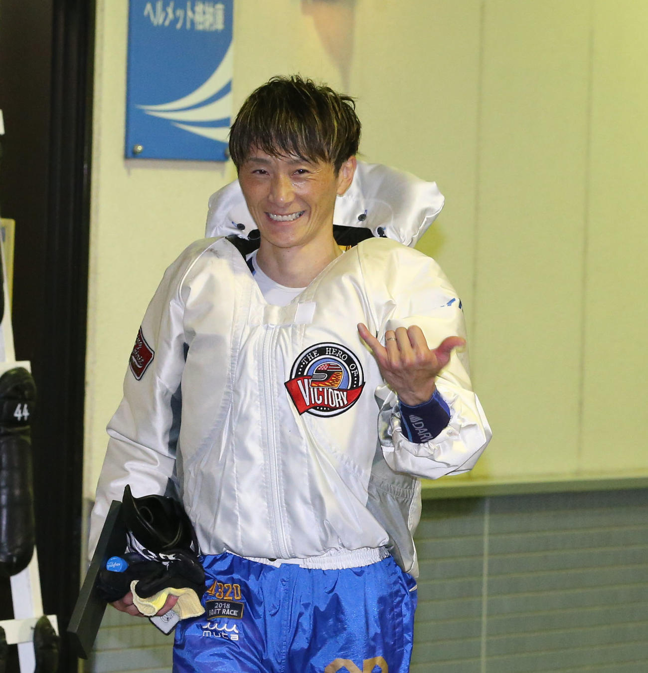 ドリーム戦を制した峰竜太（撮影・屋方直哉）