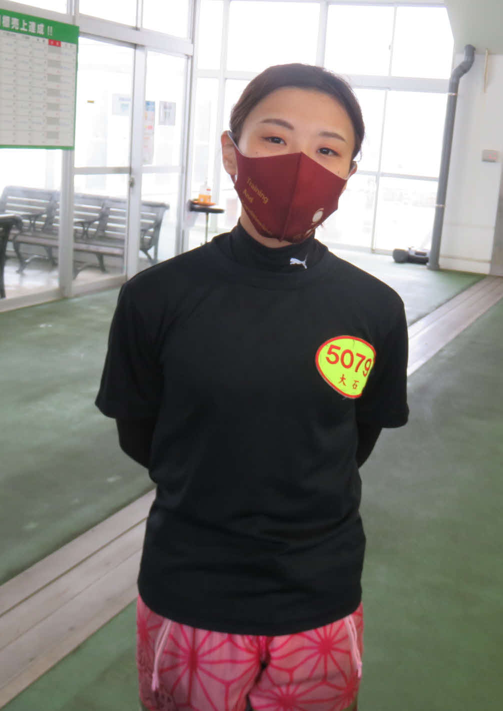 大石真央が好走を約束する（撮影・工藤浩伸）