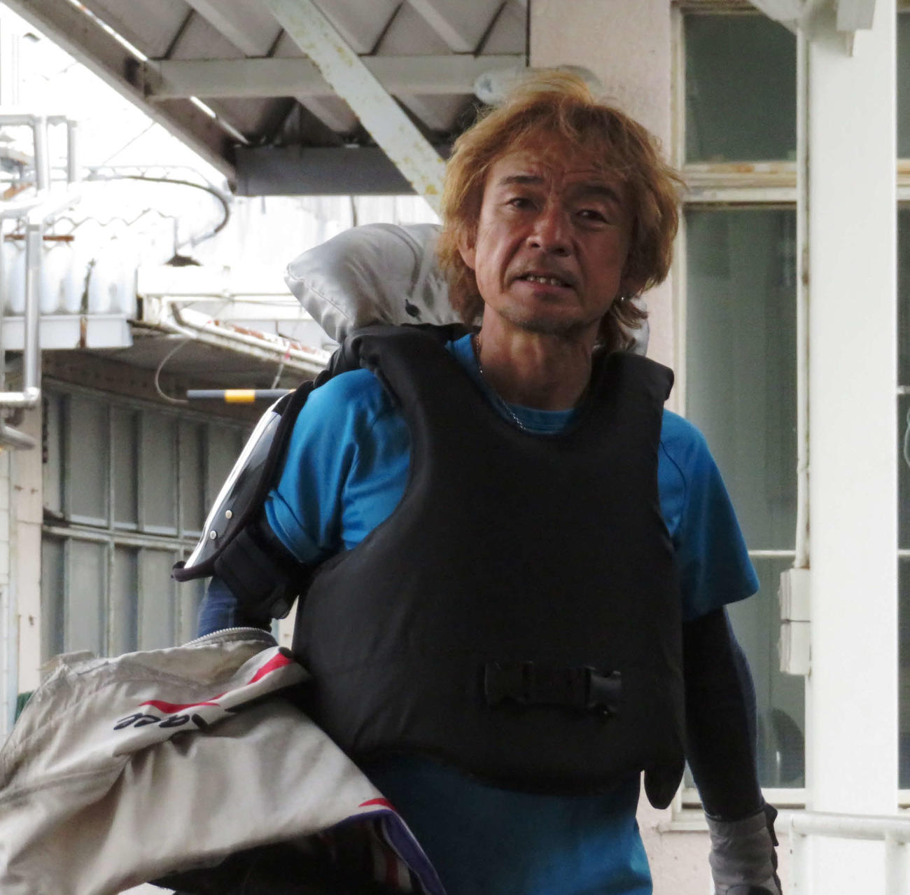 高橋勲が予選トップ通過を決めた。（撮影・古村亮）