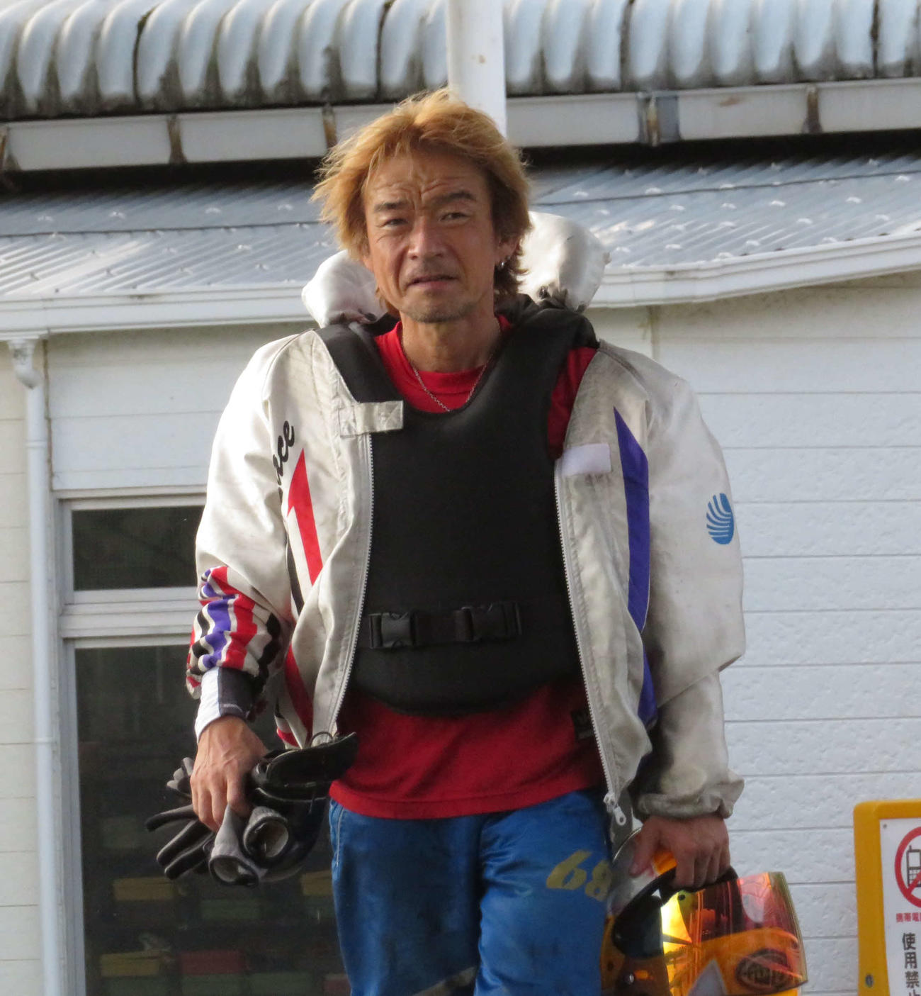 高橋勲が優勝戦1枠で登場。04年1月以来、17年5カ月ぶりの多摩川優勝を狙う。（撮影・古村亮）