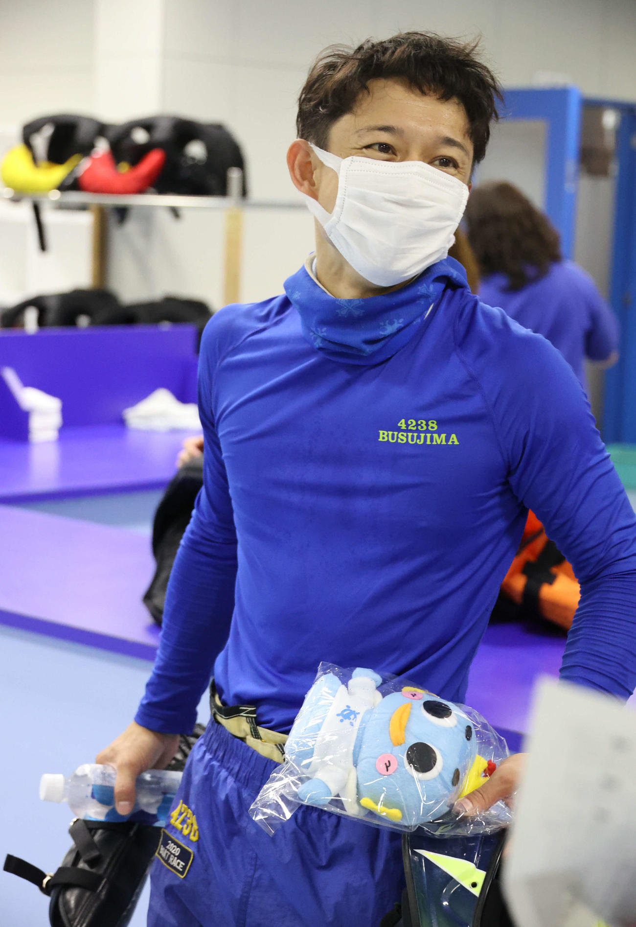 ドリーム戦　1着の毒島誠（撮影・渦原淳）