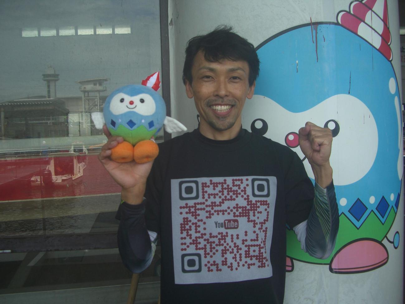 3月に続いて芦屋連続Vを飾った上平真二（撮影・馬場勲）