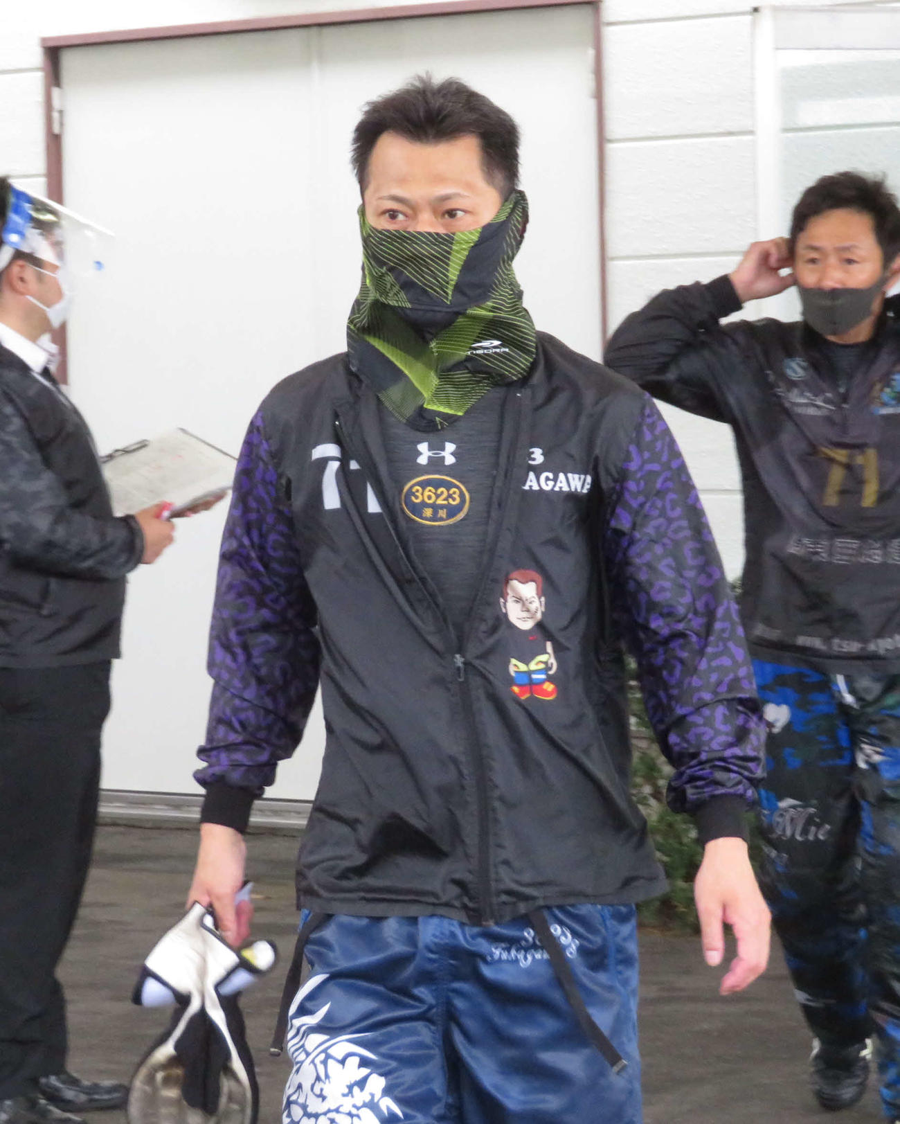 深川真二が初日12R選抜戦1枠で登場する。（撮影・古村亮）