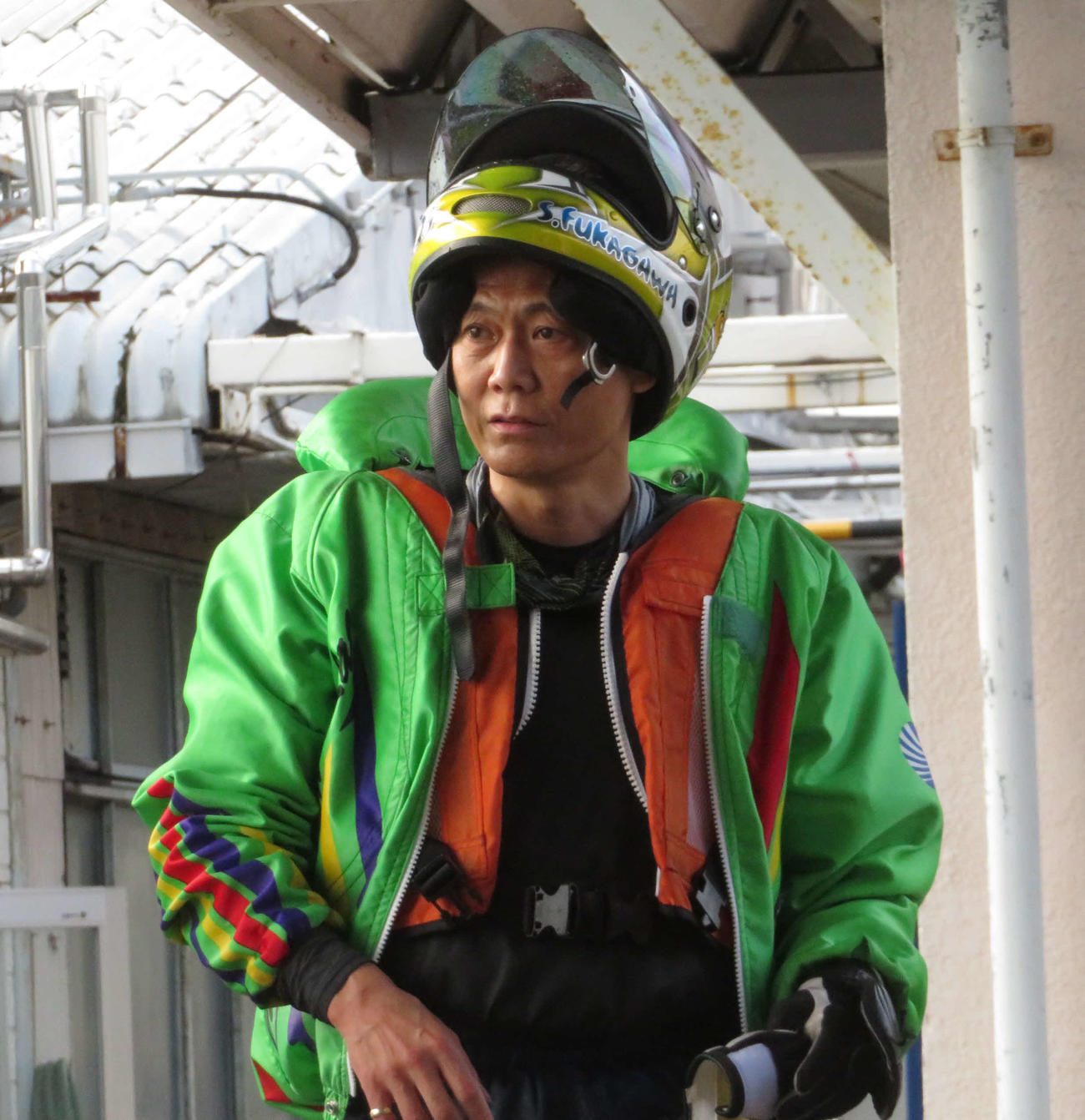 深川真二が47歳の誕生日を迎えた（撮影・古村亮）