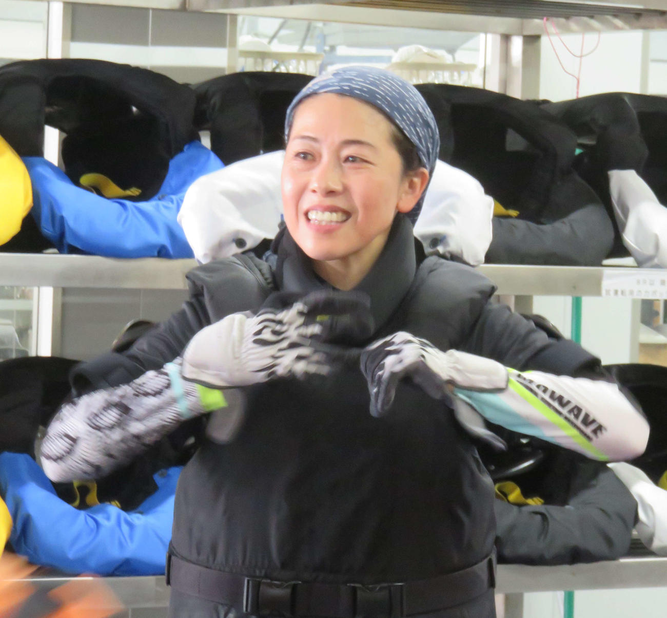 寺田千恵は、好パワーの山川波乙を道中逆転で下し今節初勝利を挙げた