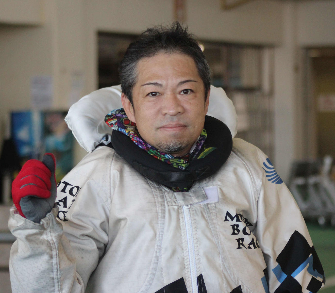 予選トップ通過を果たした井川大作（撮影・中牟田康）