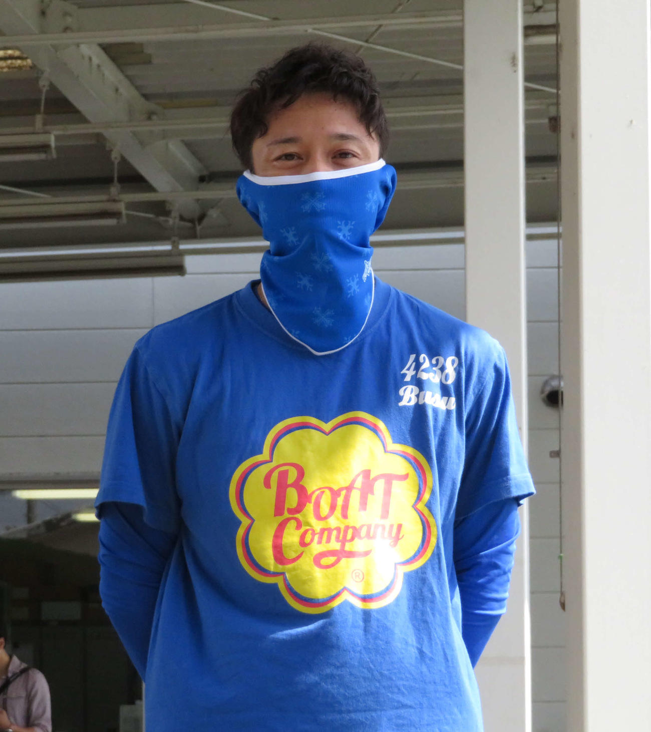 毒島誠は当地3連続優勝中。今節も初日から全開の走りを見せる。（撮影・古村亮）
