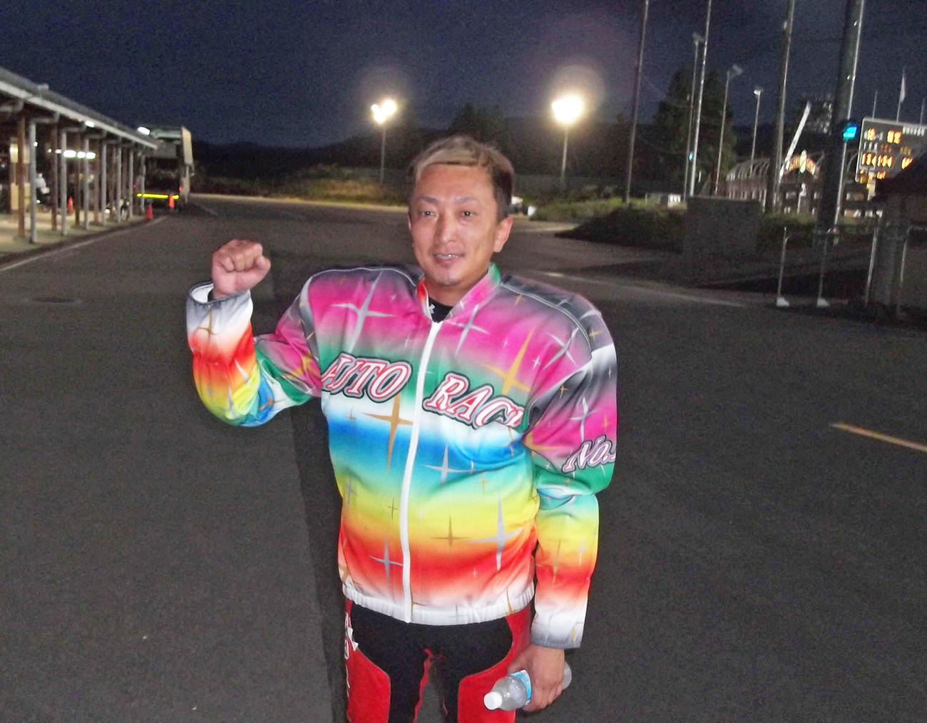G1ダイヤモンドレースを連覇した地元飯塚のエース荒尾聡（撮影・小川将司）