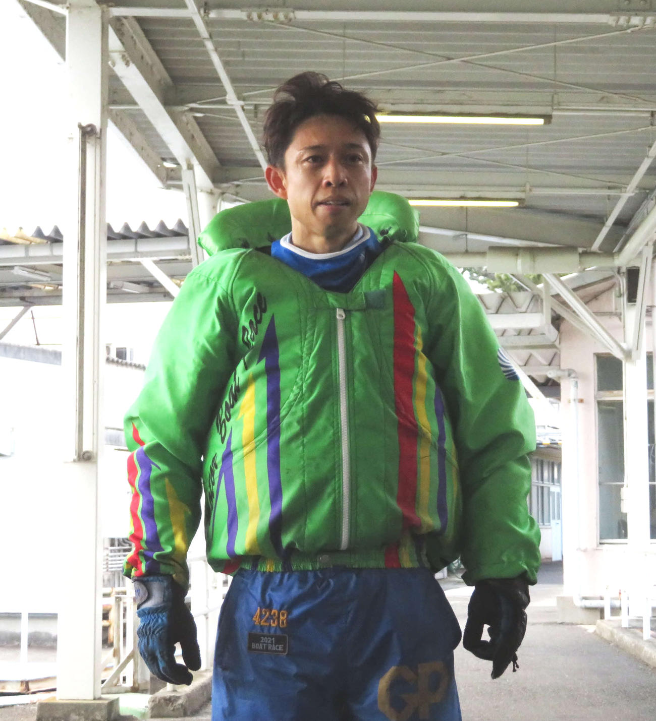 仕上がりに不満も予選を1位で通過した毒島誠（撮影・古村亮）
