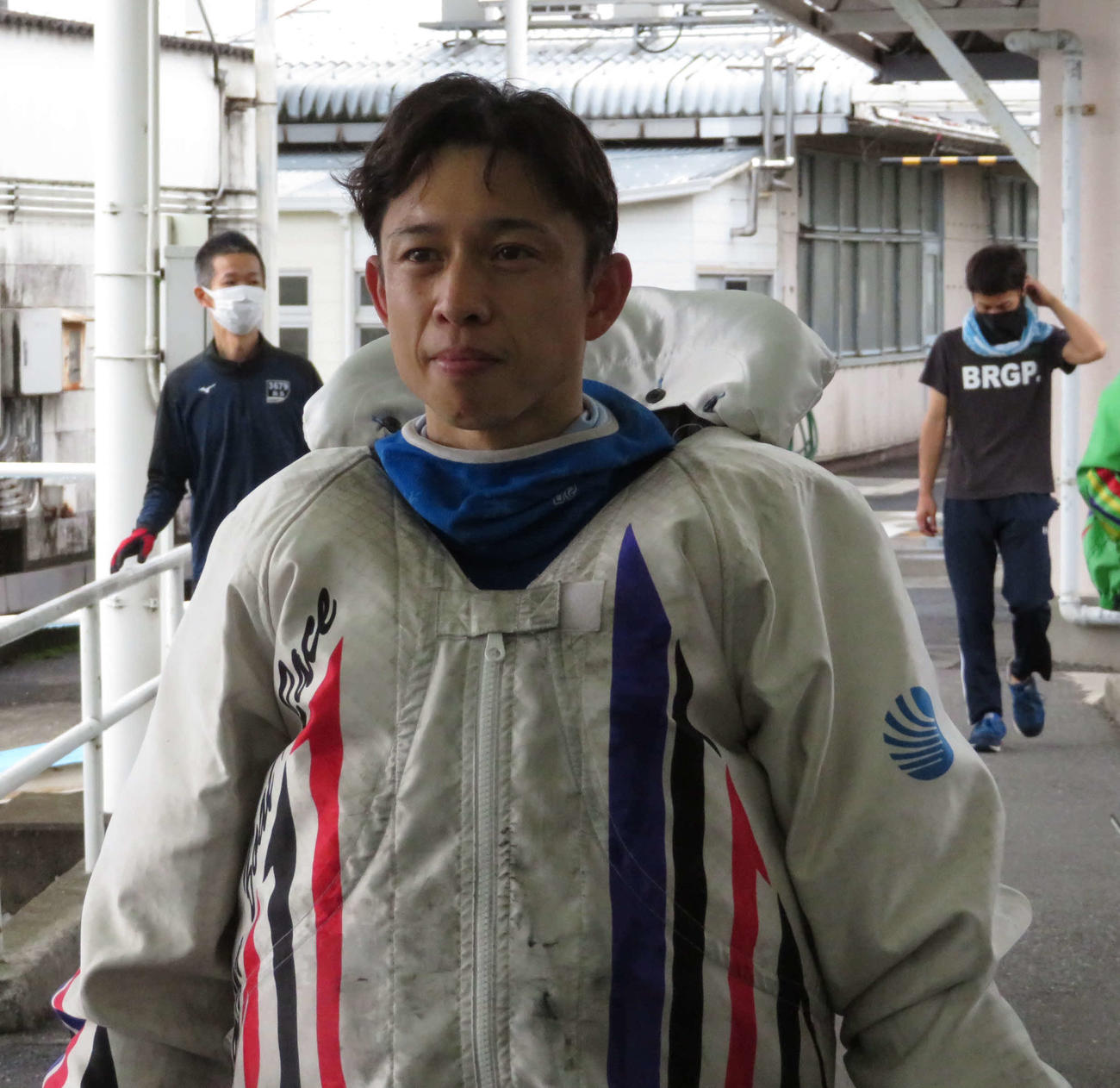 毒島誠が多摩川4連続優勝に王手をかけた。（撮影・古村亮）