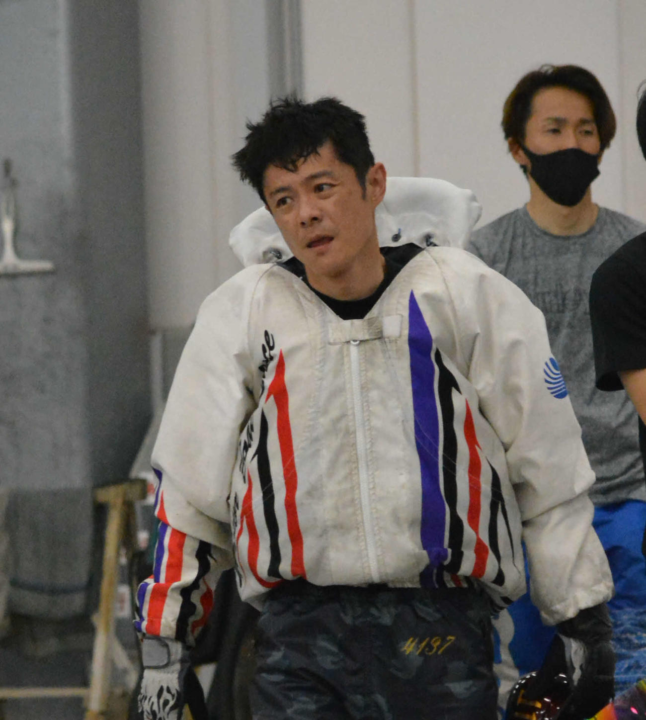 君島秀三は新ペラの調整に苦戦中だ