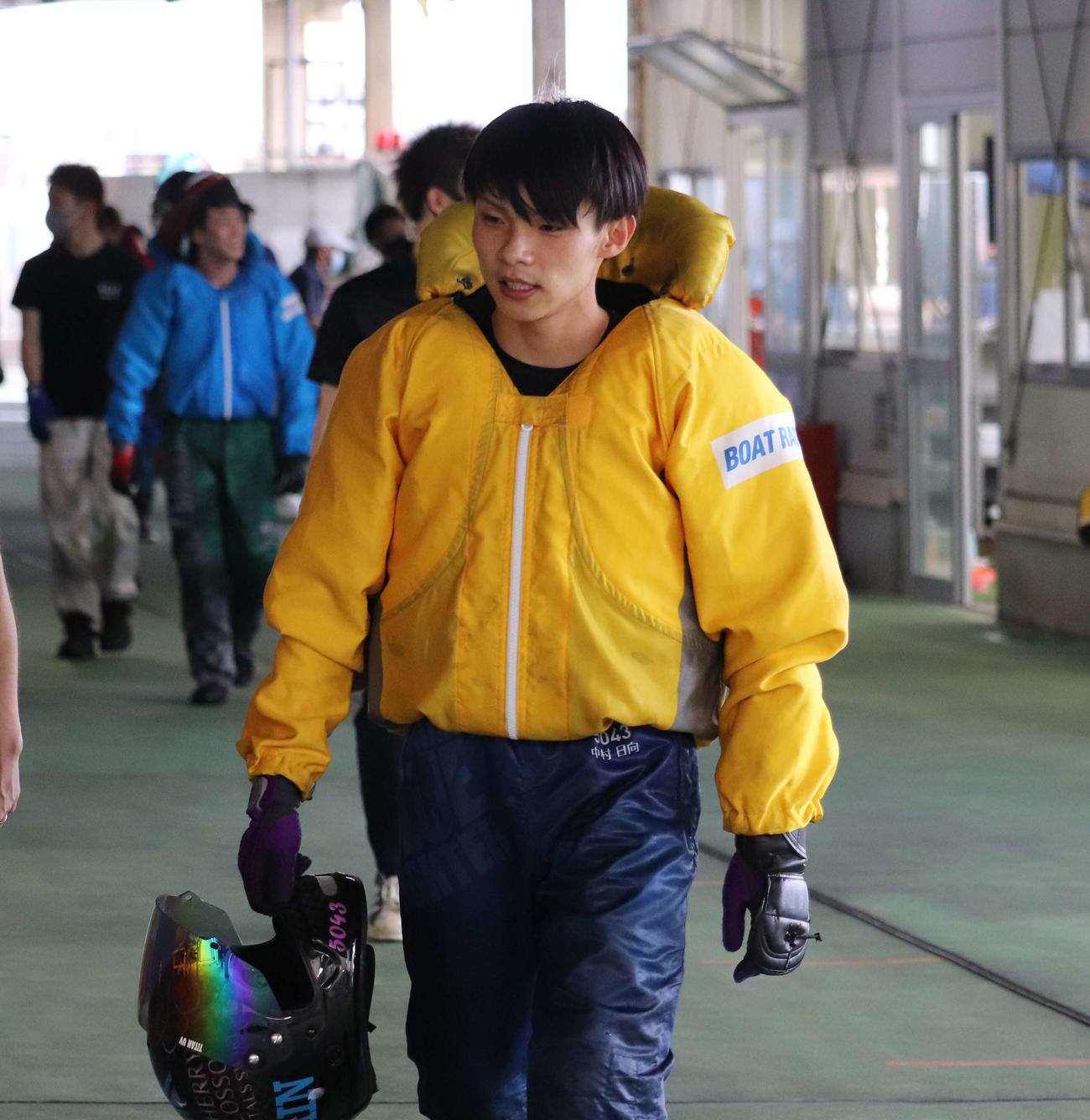 中村日向がデビュー初優勝へのチャンスをうかがう（撮影・工藤浩伸）