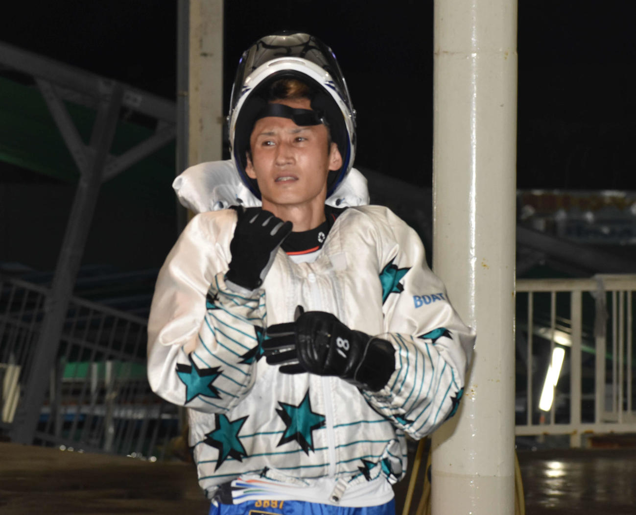 白井英治が地元で今年3度目の優勝へ挑む（撮影・平田英治）