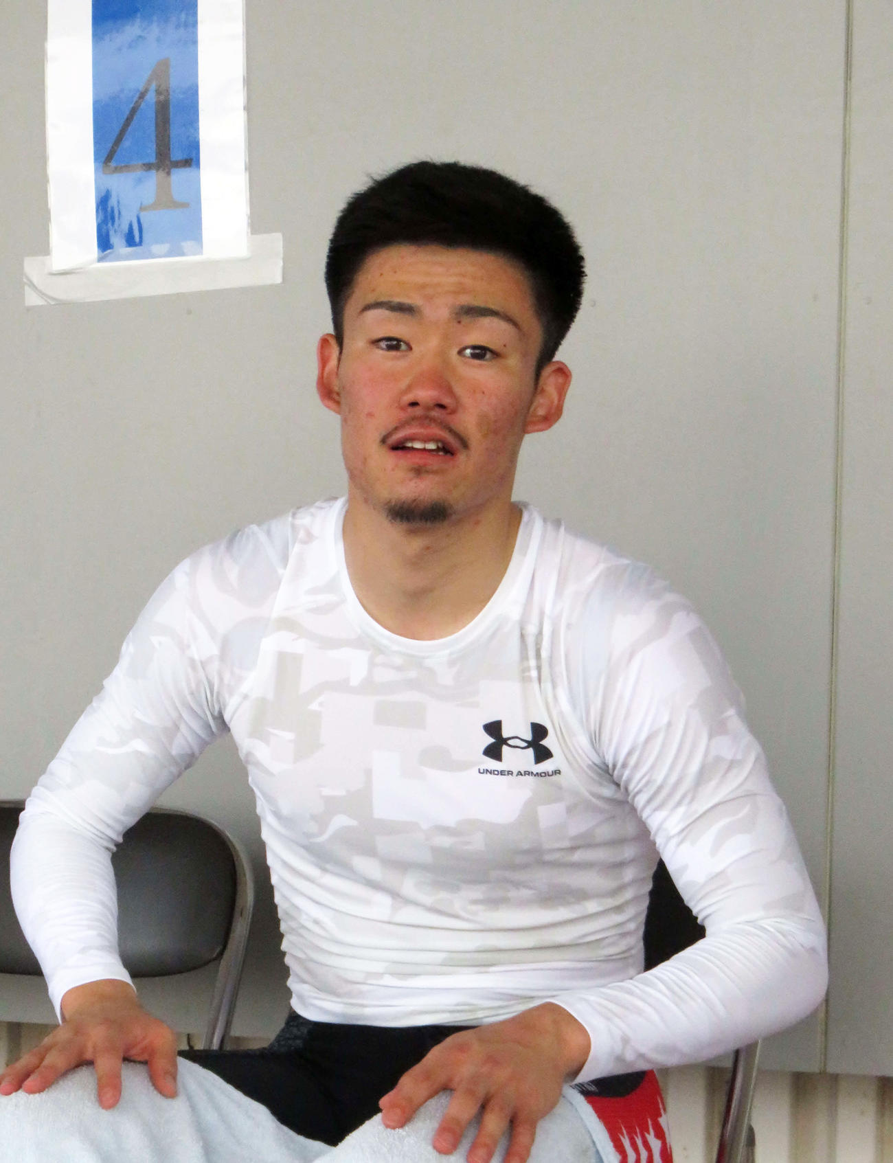 地元小畑勝広にとって正念場の準決を迎える（撮影・山本幸史）