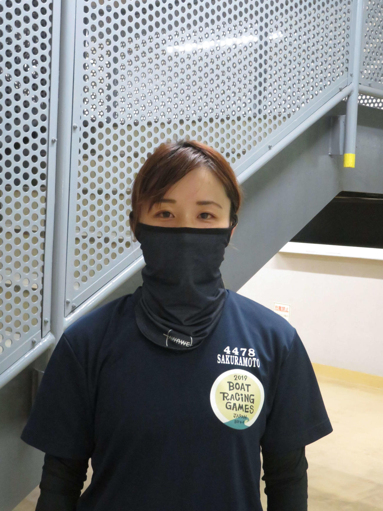 節一宣言を出した桜本あゆみが予選1位通過を狙う（撮影・湯田坂賢一）