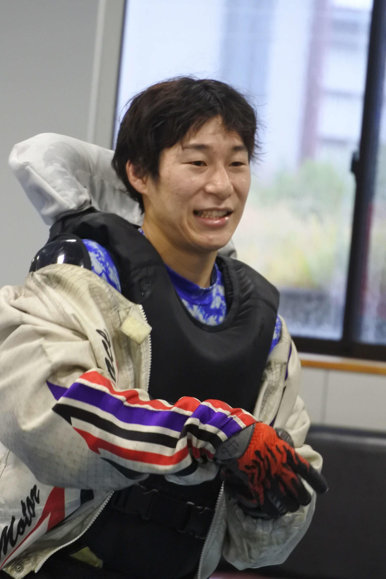 松山裕基がデビュー以来、初の準優入りを決めた（撮影・川尻将志）