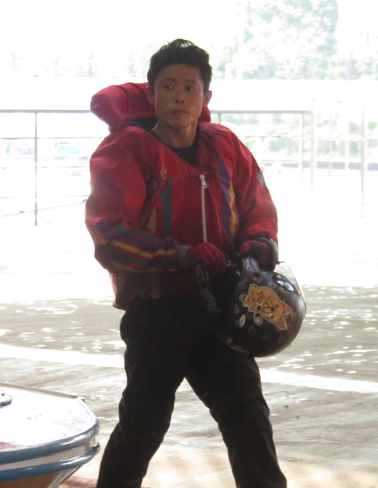初日選抜でセンターから2着と力走した南佑典