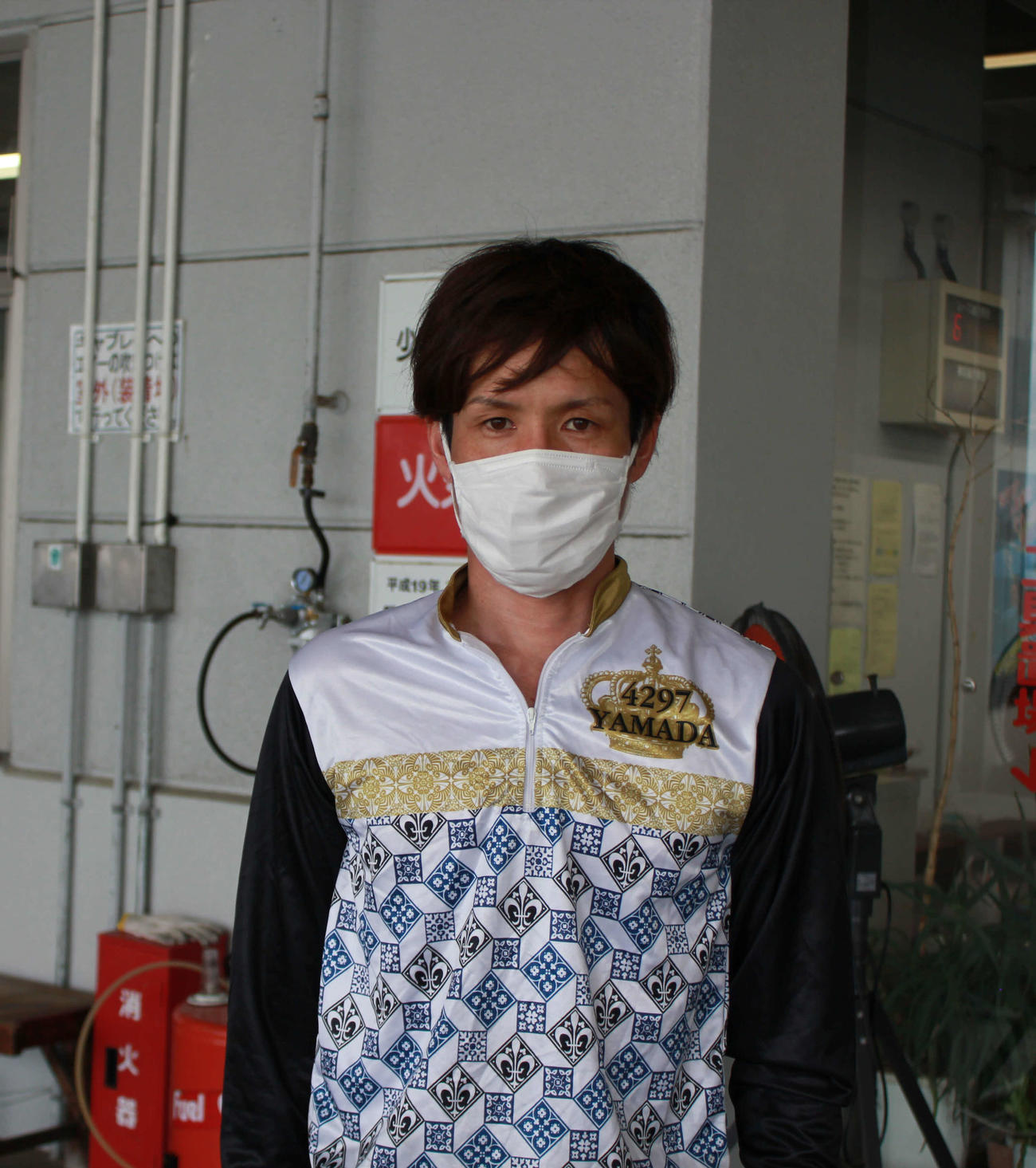 湖面巧者の山田哲也が、相棒の59号機に活を入れる