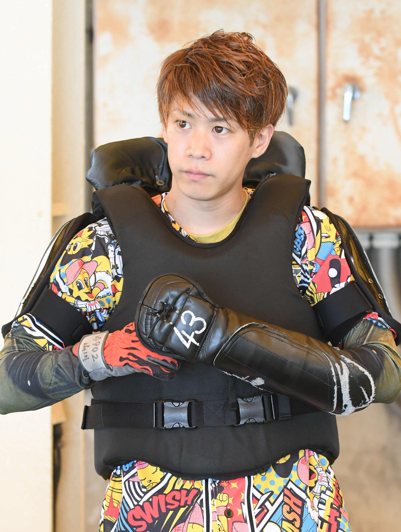 山川雄大がイン逃げを決めて巻き返しに成功した（撮影・滝沢美穂子）