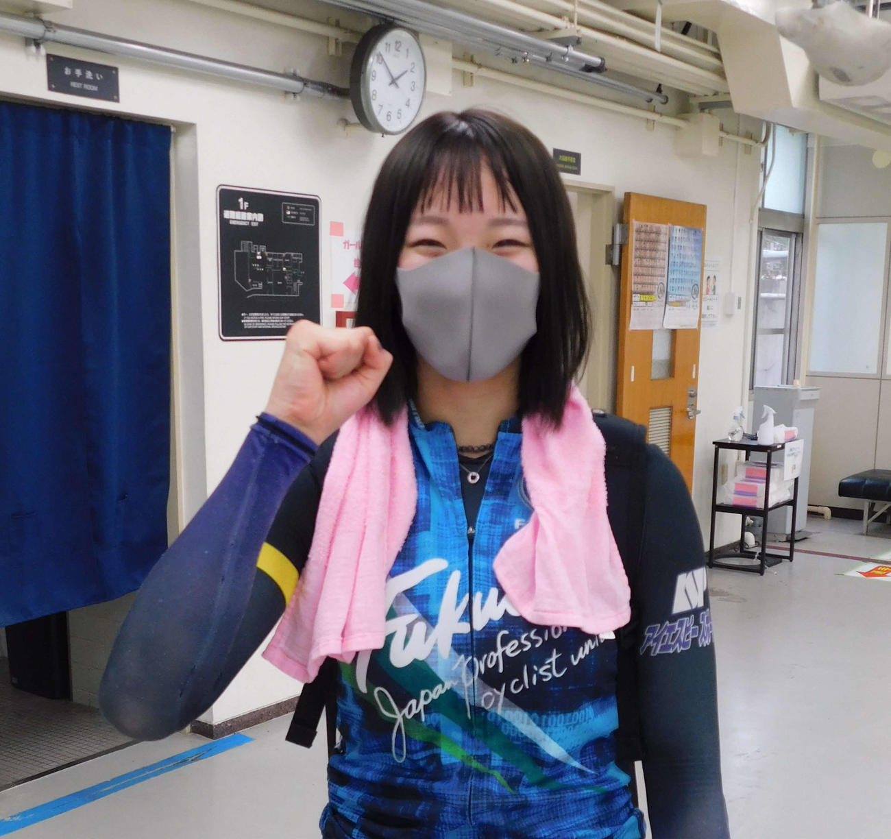 ガールズ予1でシビアな立ち回りを見せた内村舞織