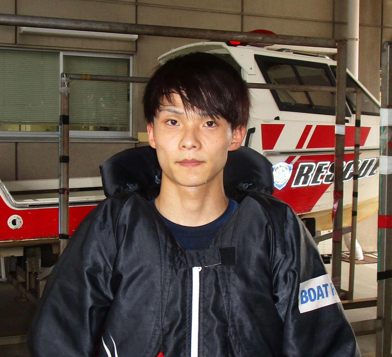中村日向が準優11Rで、デビュー初優出を狙う（撮影・安井雅彦）
