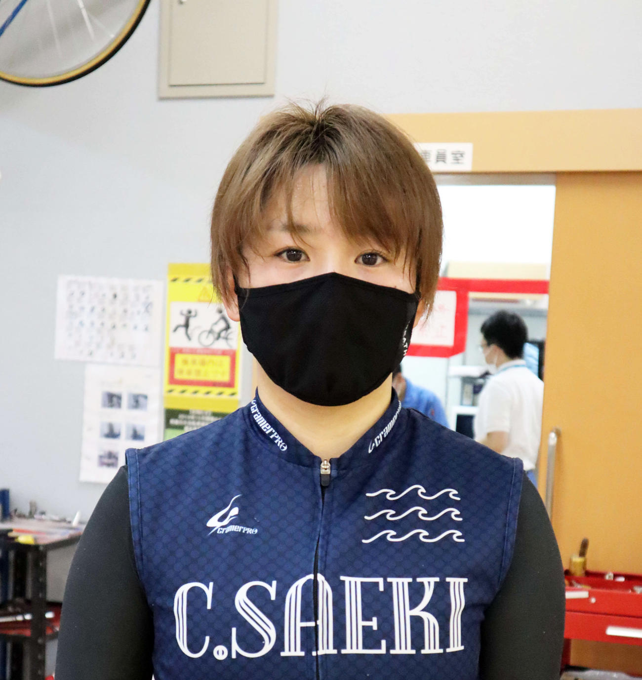 予1でしぶとい走りを見せた佐伯智恵（撮影・音無剛）