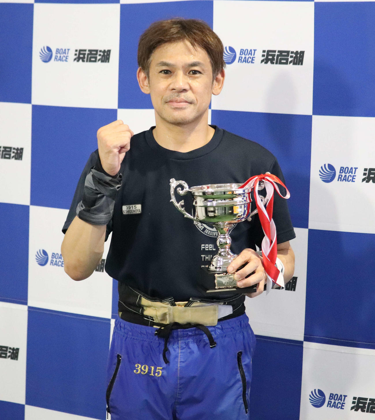 繁野谷圭介が超抜パワーを駆って今年初優勝を決めた（撮影・工藤浩伸）