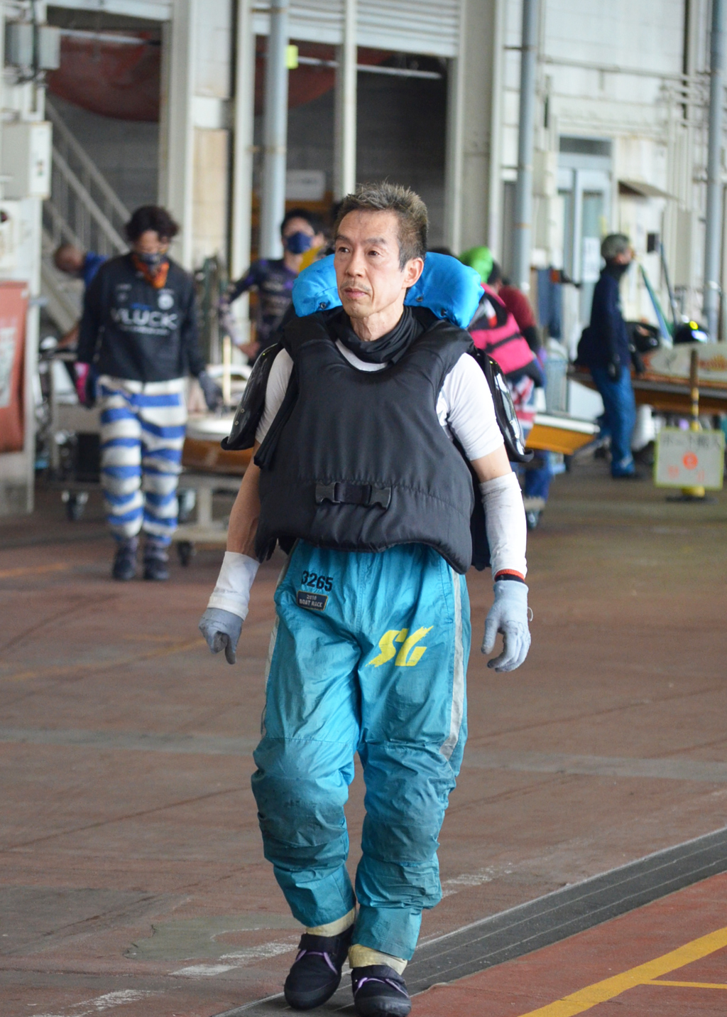 今村暢孝は2日目4、6着も出足は上向き（撮影・井上和久）