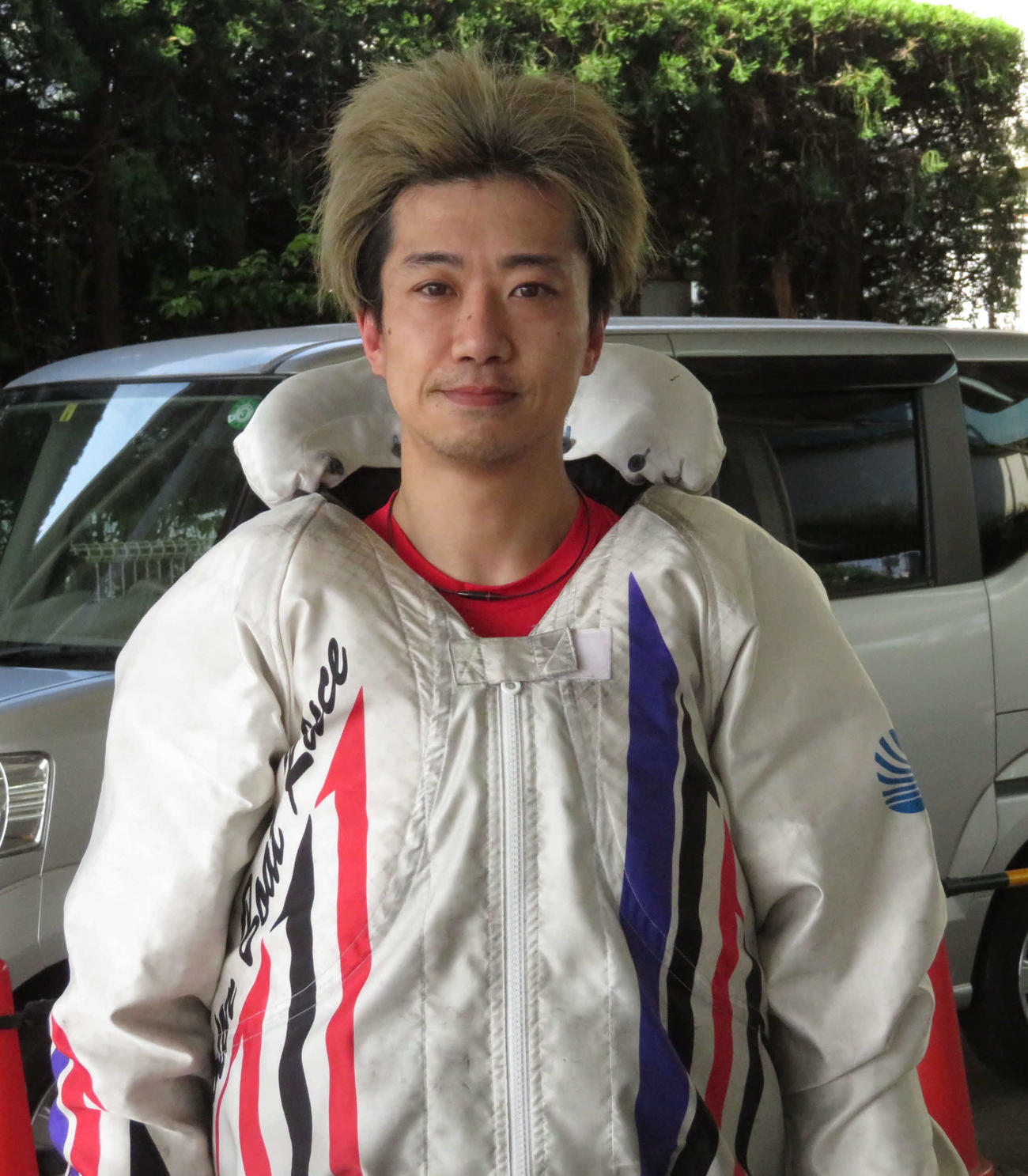 杉山裕也が予選1位通過。しかし、エンジンの仕上がりには納得していない。（撮影・古村亮）