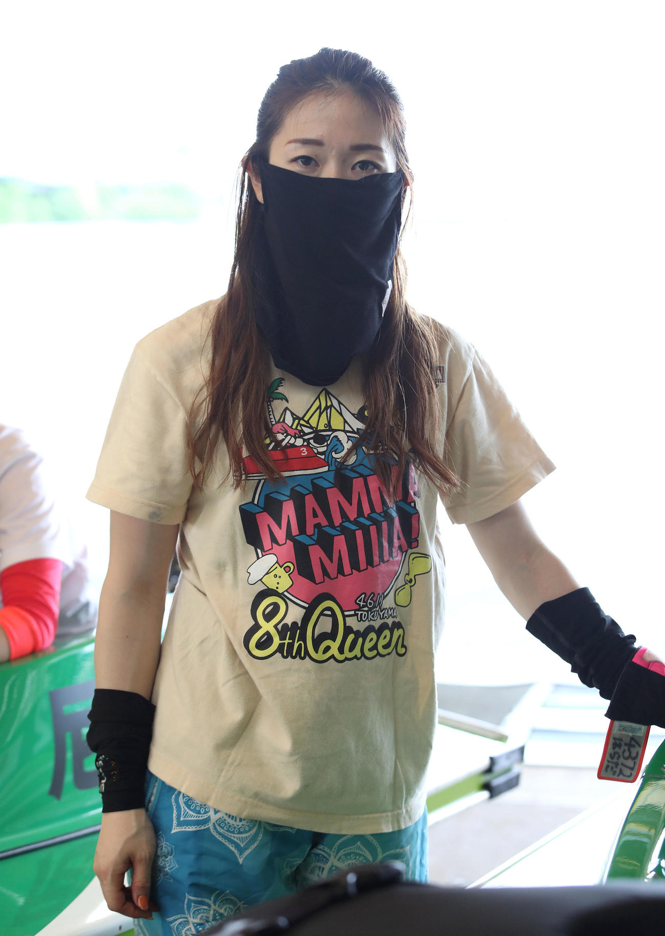原田佑実が予選ラストで白星をつかみ準優へ弾みをつけた（撮影・白石智彦）