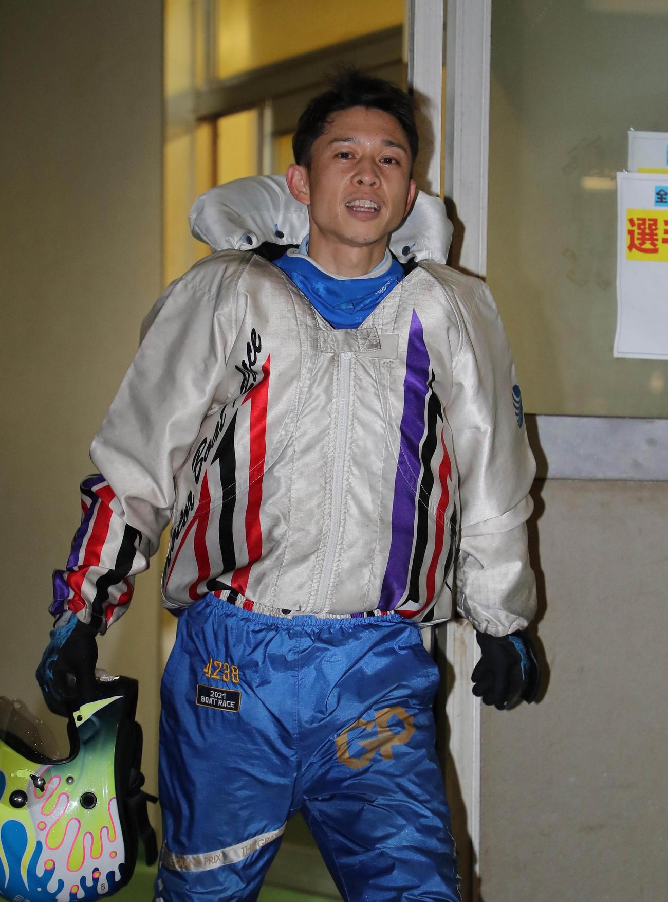優勝戦1枠の毒島誠