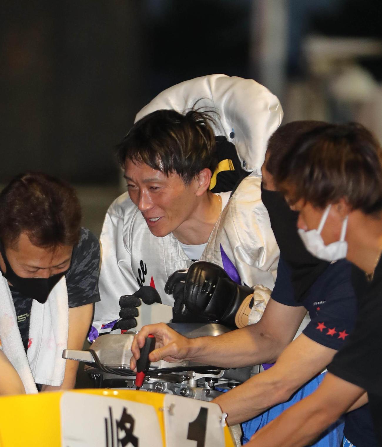 連覇を狙う峰竜太