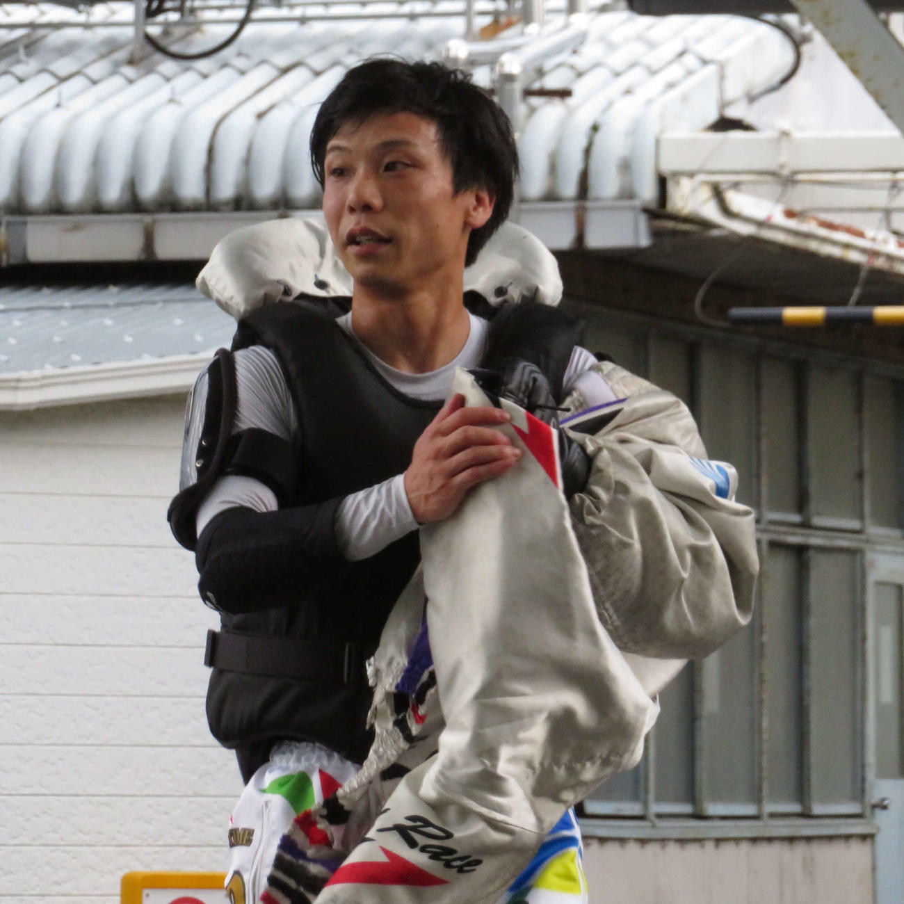 椎名豊が優勝戦1枠をゲット。3節連続優勝を狙う（撮影・古村亮）