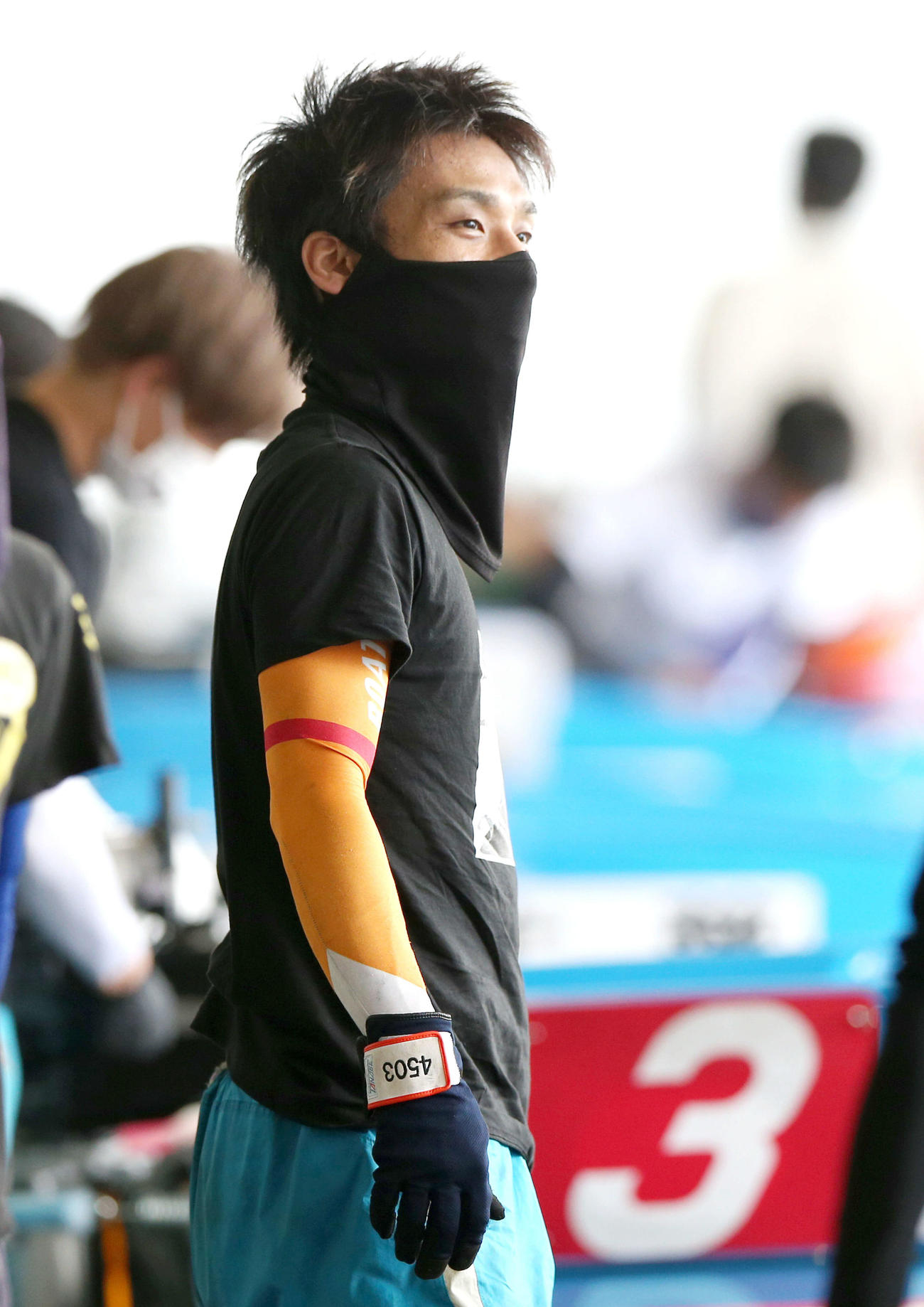 上野真之介が初日連勝を決めた
