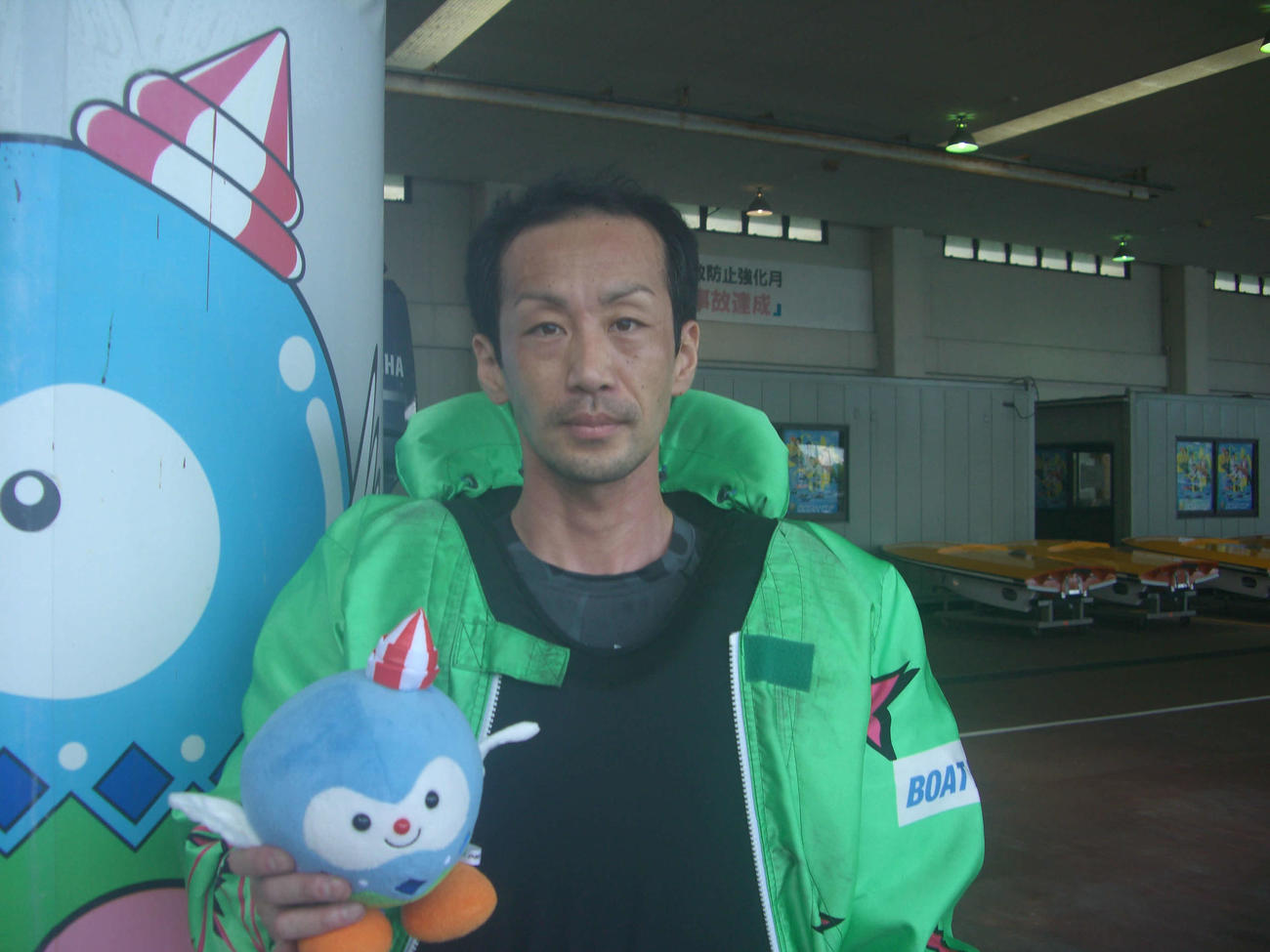 6コースからまくり差し決めて優勝を飾った船岡洋一郎