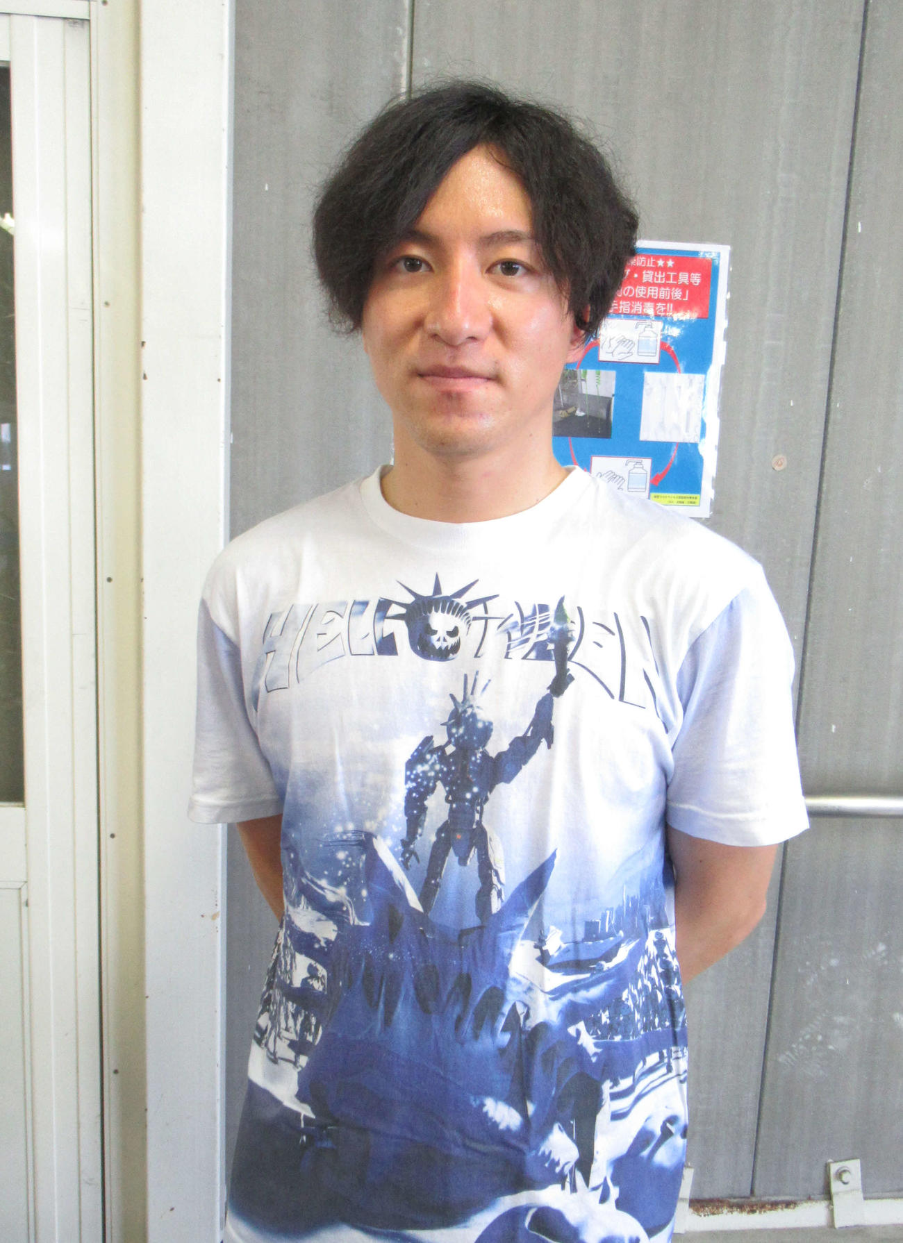 初の準決進出を狙うエリートルーキー阿部龍也（撮影・山田敏明）