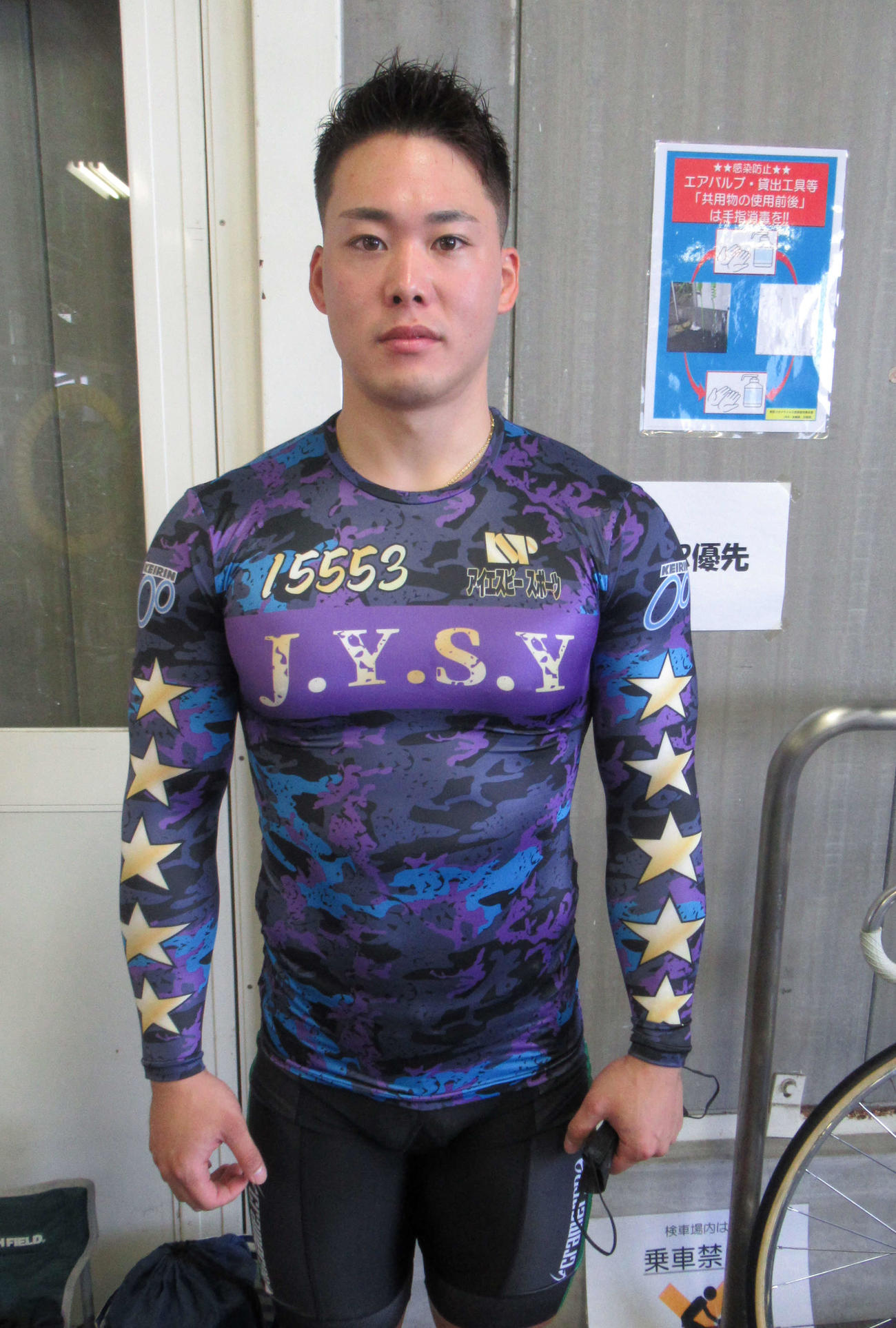 119期の大型新人、犬伏湧也が地元で本格デビューする（撮影・山田敏明）