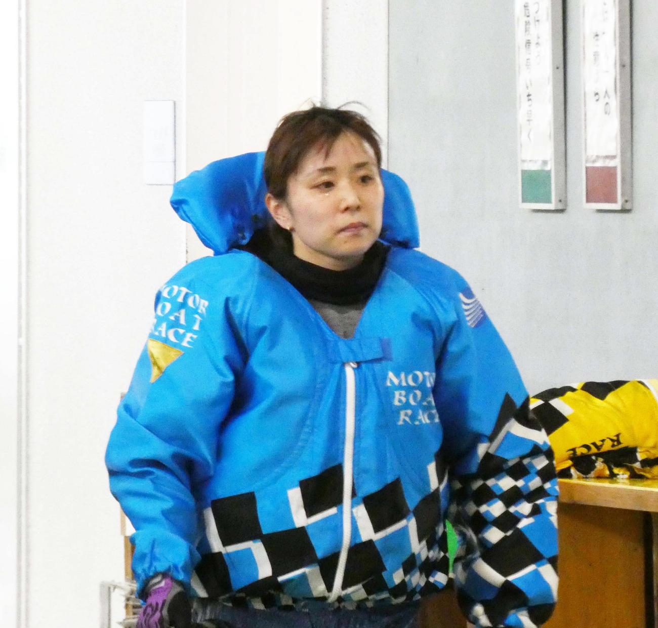 足は平凡な桜本あゆみだが、9Rで華麗なまくりを披露。2日目2走もまくり技に期待だ（撮影・前原一樹）