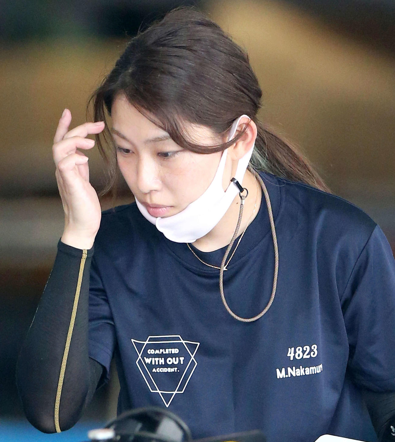 中村桃佳（撮影・上山淳一）