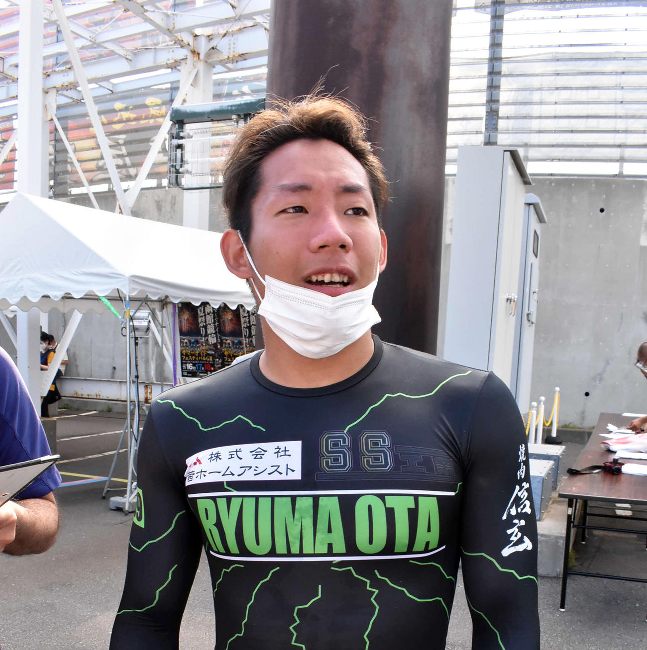 G3優勝直後の太田竜馬が隙のない走りを見せた（撮影・松井律）