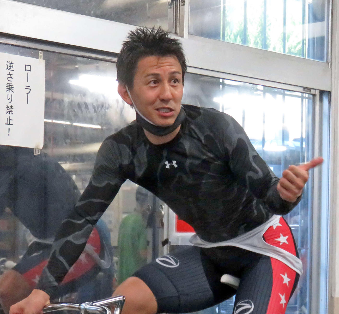 リズム上昇を実感する佐々木雄一（撮影・野島成浩）