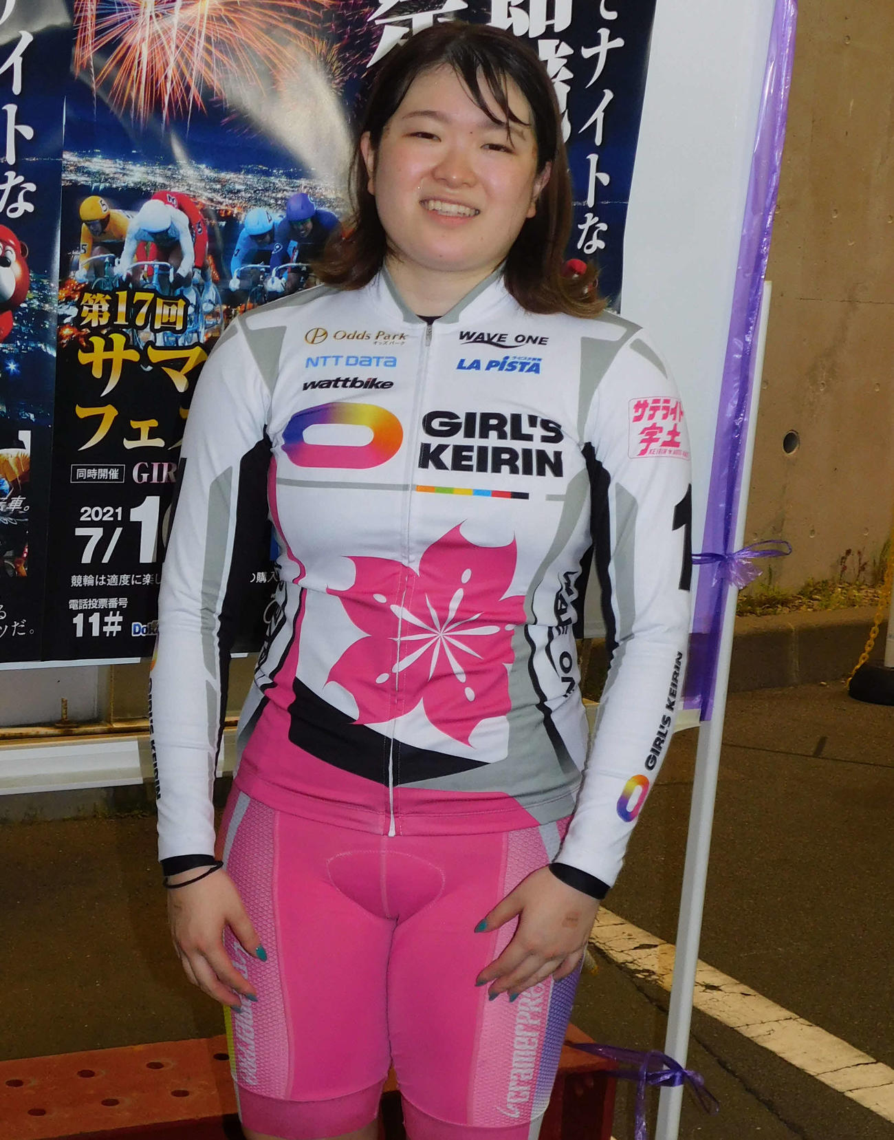 予1・12Rでまくりを決めて、4回目の挑戦で初めて姉弟子、児玉碧衣に先着した尾方真生