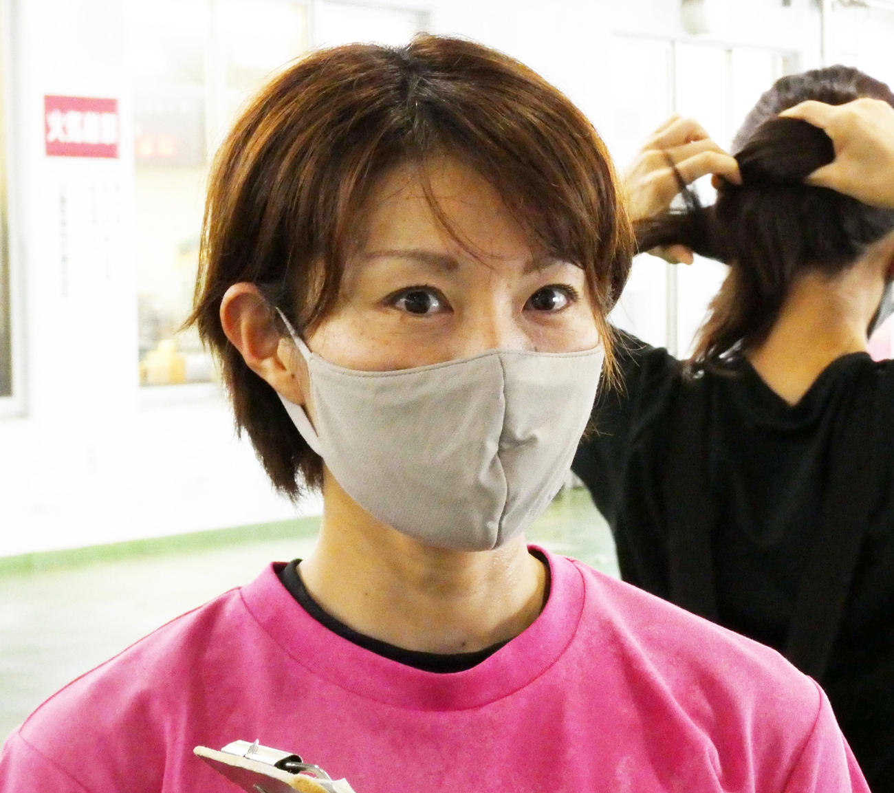 向井田真紀がデビュー初優出を決めた（撮影・前原一樹）
