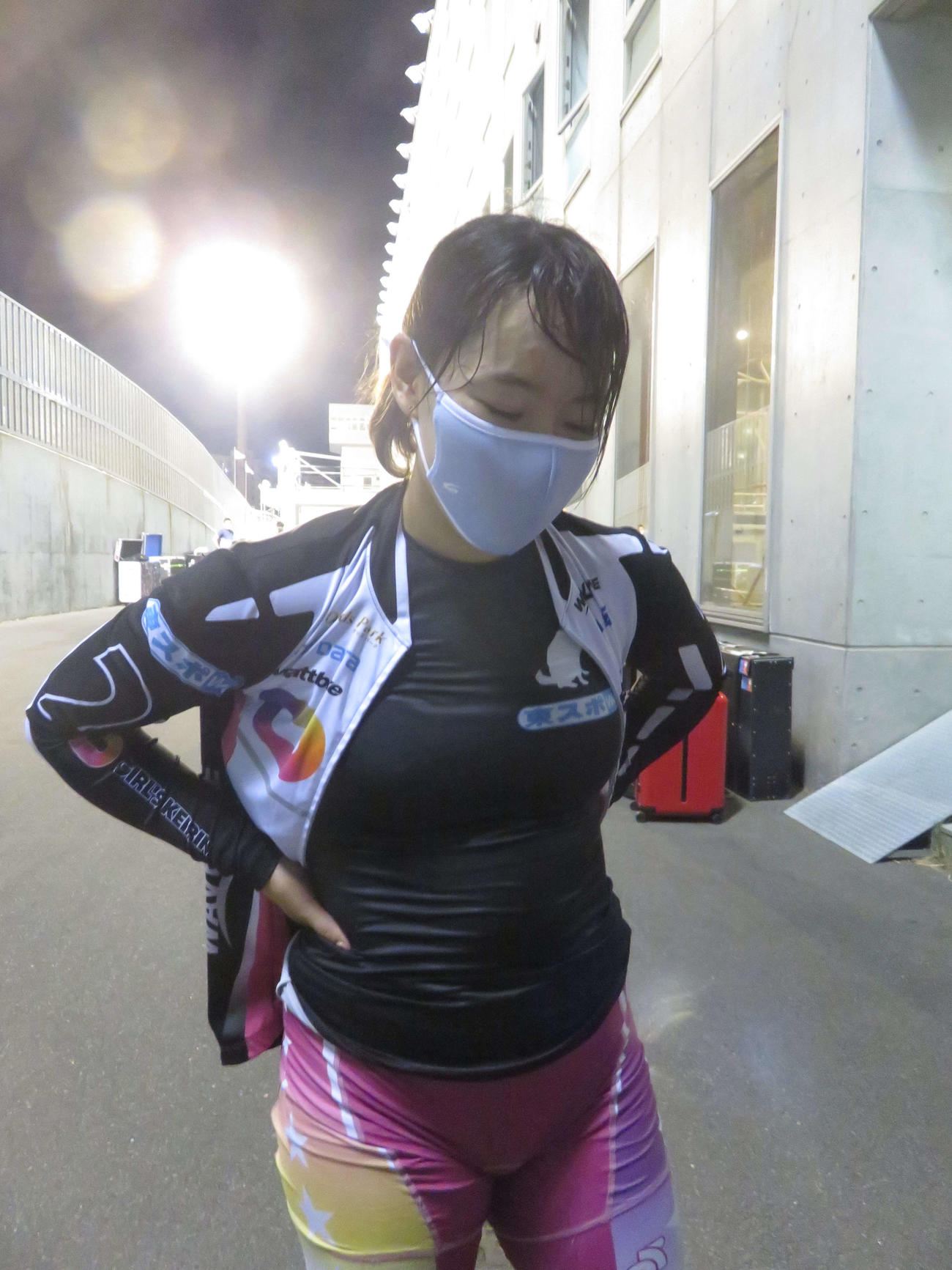 悔しさをにじませる高木真備