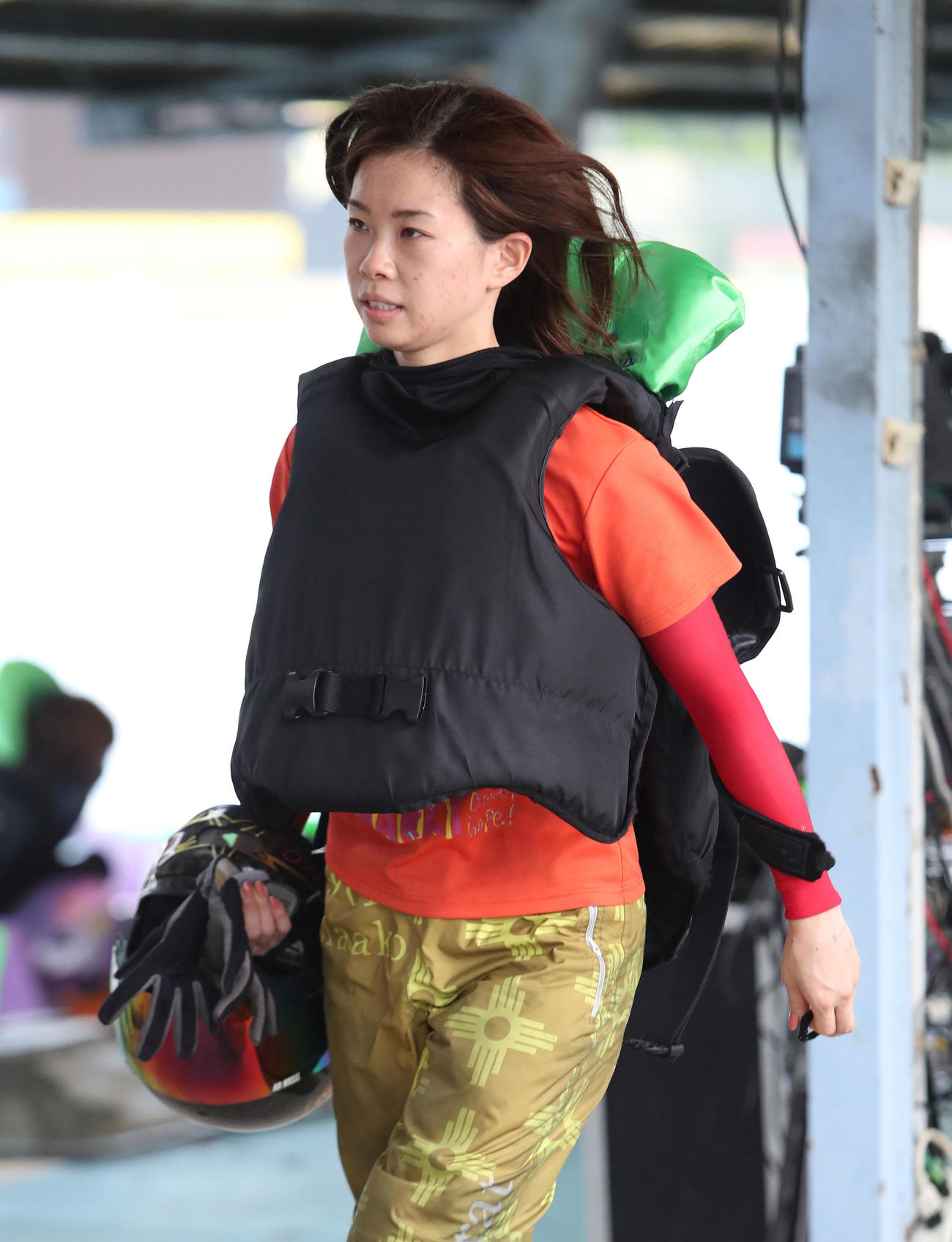 出口舞有子（2021年7月18日撮影）
