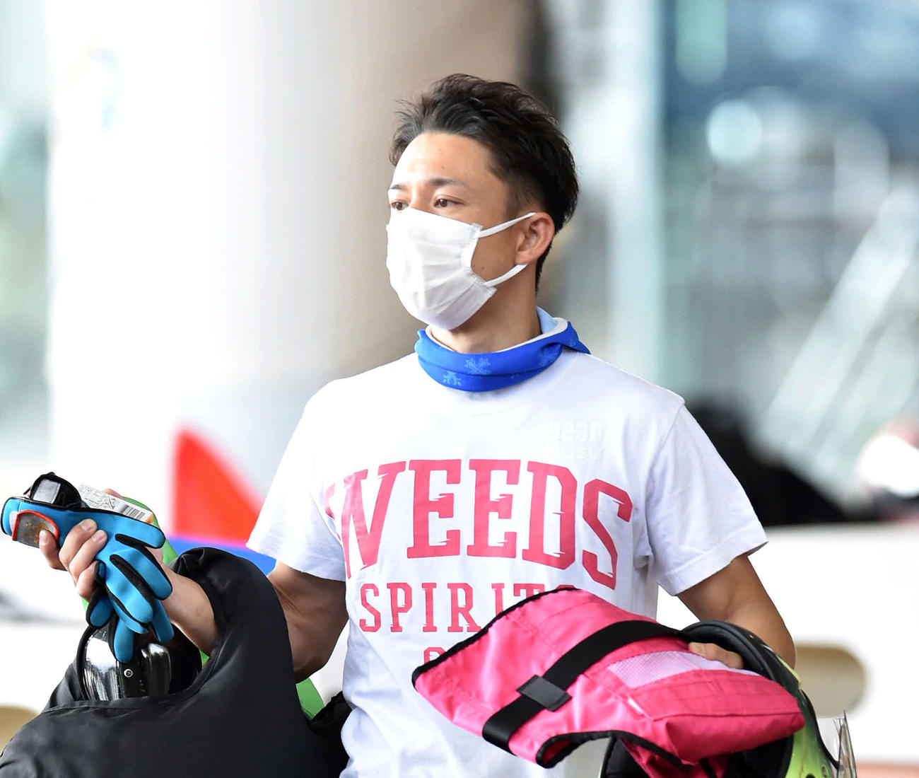 毒島誠が60号機に及第点を出した（撮影・岩下翔太）