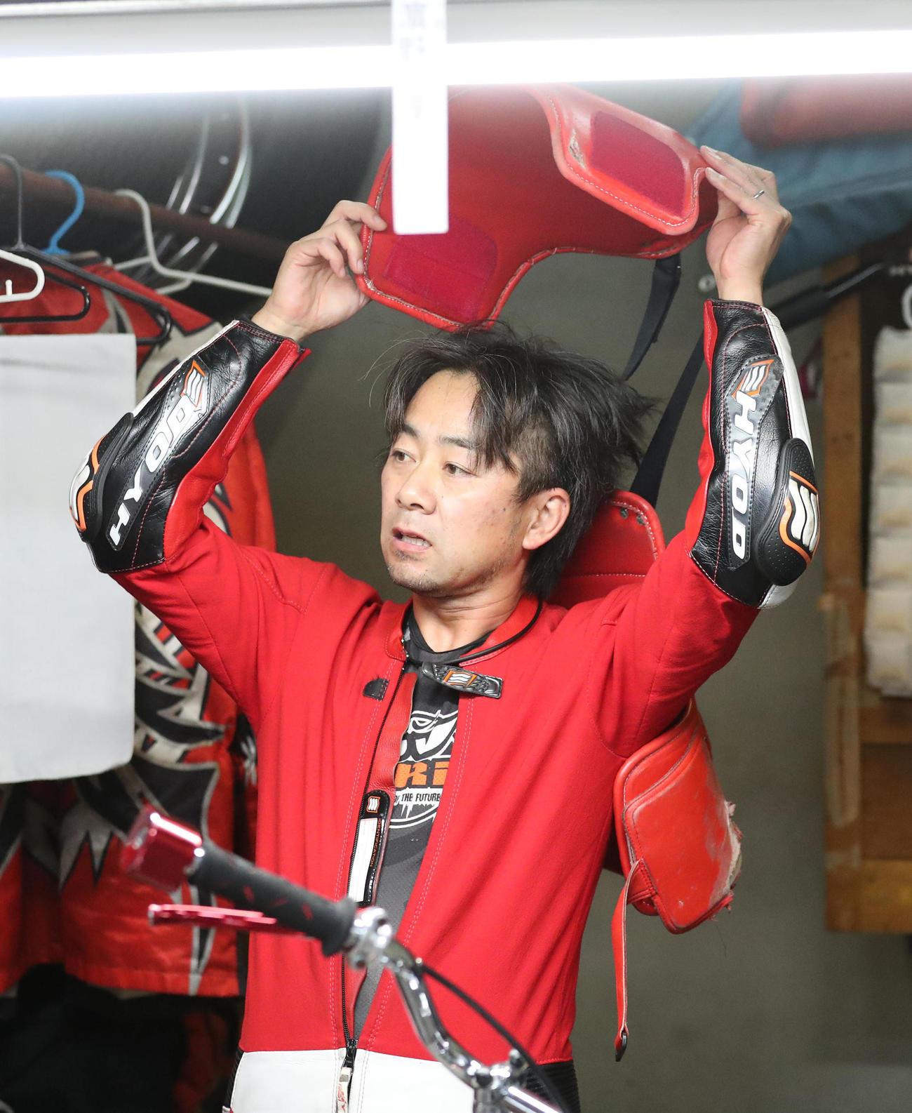 浜野淳が押し切った（撮影・梅根麻紀）