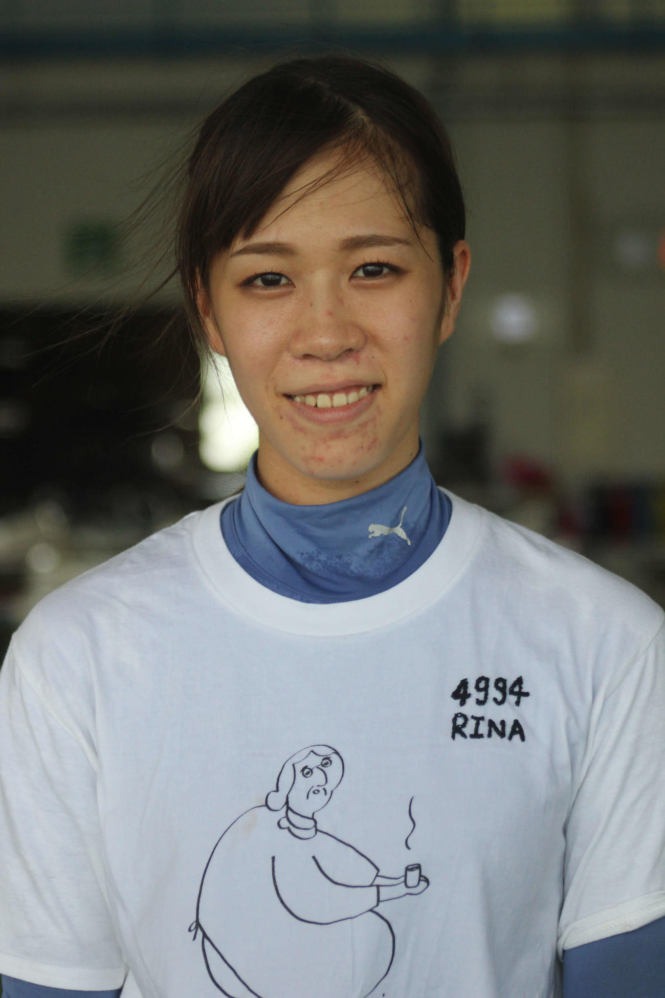 山本梨菜（撮影・中牟田康）