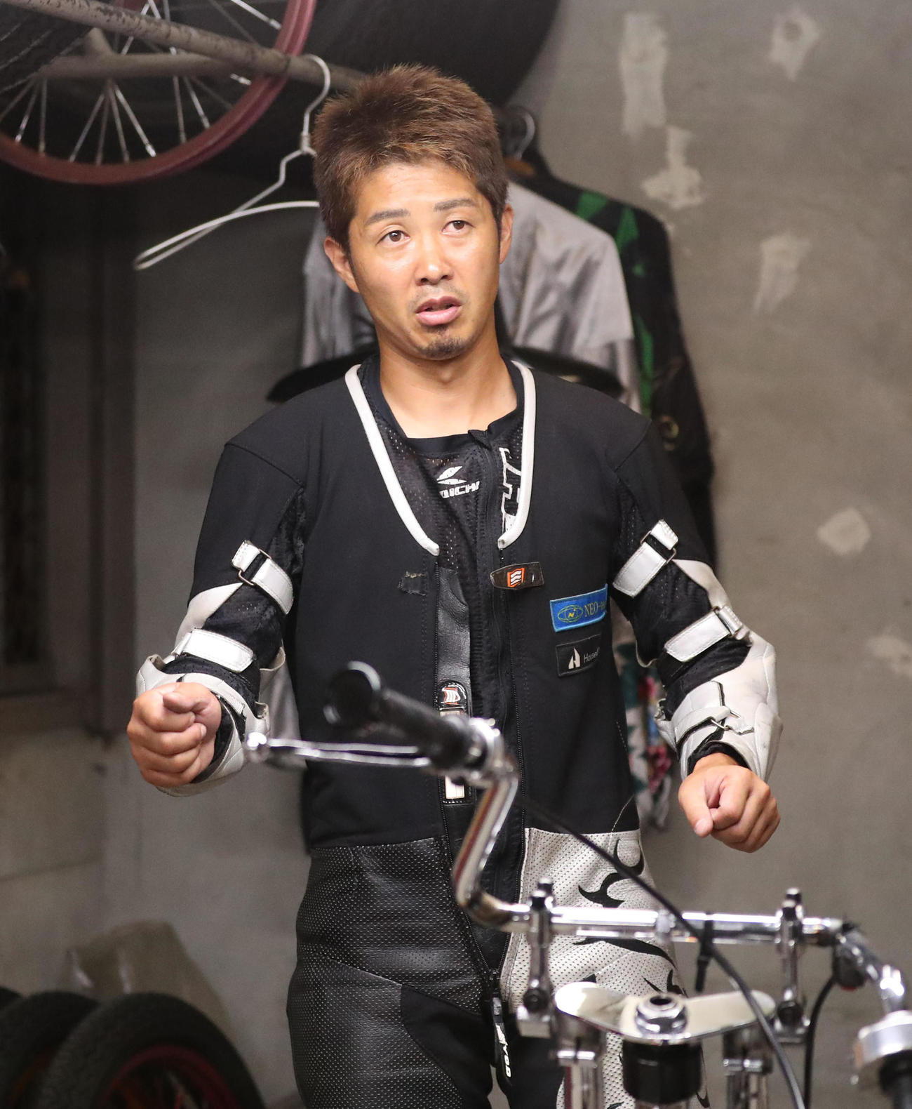 4着に終わった金子大輔（撮影・梅根麻紀）